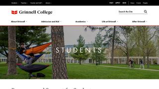 Students | Grinnell College