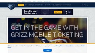Mobile Tickets | Memphis Grizzlies - NBA.com