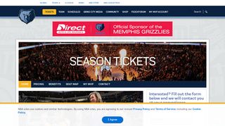 2018/19 Season Tickets | Memphis Grizzlies - NBA.com