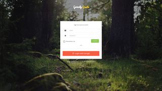 Login page | Grizzly Quote