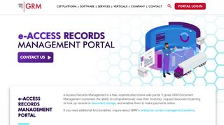 e-Access Records Management | GRM Information Management ...