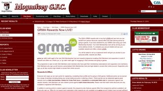 GRMA Rewards Now LIVE! - Moynalvey GFC