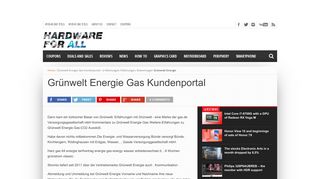 Grünwelt Energie Gas Kundenportal - HW4ALL.com