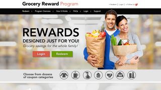Grocery Reward Program: Home