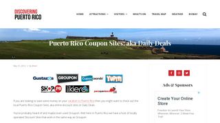 Puerto Rico Coupon Sites | Discount Sites | Deals of the Day ...