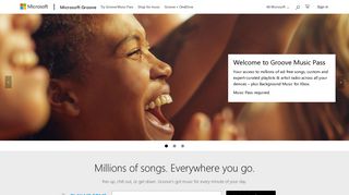 Music Player, Online Radio, & More from Groove Music Service