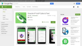GrooVe IP VoIP Calls & Text - Apps on Google Play