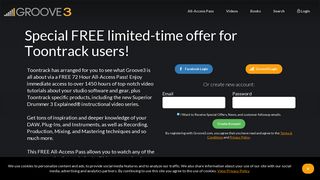 Special FREE limited-time offer for Toontrack users! - Groove3