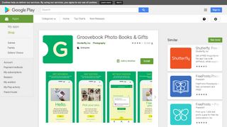Groovebook Photo Books & Gifts - Apps on Google Play