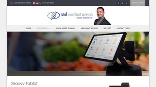 Total Merchant Services | Groovv Tablet for Business