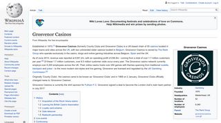 Grosvenor Casinos - Wikipedia