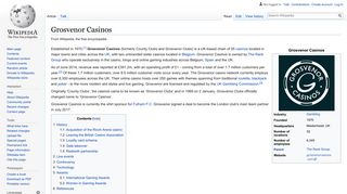 Grosvenor Casinos - Wikipedia