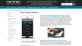 Valet Home Control Overview - Home Theater Direct