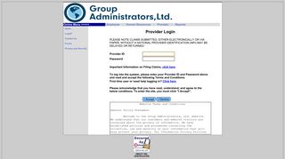 Provider - Group Administrators, Ltd.