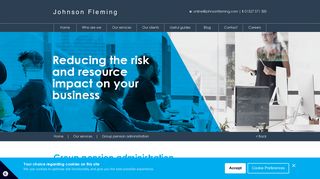Group pension administration - Johnson Fleming
