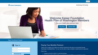 Kaiser Foundation Health Plan of Washington/WA HBE Members ...