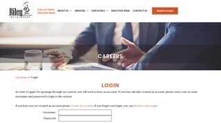 Login - Group Management Services - ApplicantStack