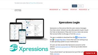 Login | Xpressions - Groupcall Support