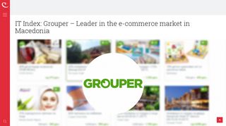 IT Index: Grouper - Leader in the e-commerce market in Macedonia ...