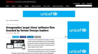 Groupmatics 'acqui-hires' software firm founded by former Onosys ...