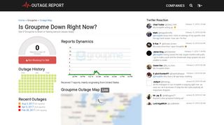 Groupme Down? Service Status, Map, Problems History - Outage.Report