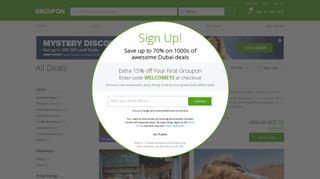 All Dubai Deals & Coupons | Groupon