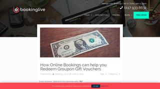 How Online Bookings can help you Redeem Groupon Gift Vouchers ...
