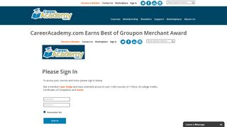 CareerAcademy.com Earns Best of Groupon Merchant Award - Project ...