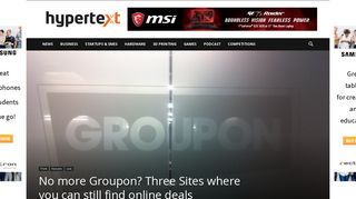 No more Groupon? Three Sites where you can still find online deals ...