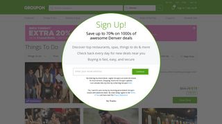 Things To Do Deals & Coupons | Groupon