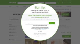 All Liverpool Deals & Coupons | Groupon