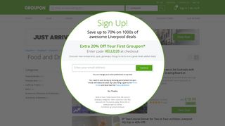 Food and Drink Liverpool: Save up to 70% at Groupon.co.uk
