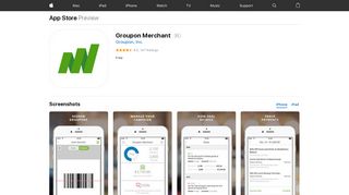 Groupon Merchant on the App Store - iTunes - Apple