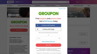 Up to 56% Off Groupon Coupons & Promo Codes + 8.0% Cash Back ...