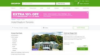 Toronto Hotel Deals - Hotel Offers in Toronto, ON - Groupon