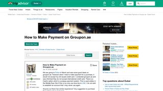 How to Make Payment on Groupon.ae - Dubai Forum - TripAdvisor
