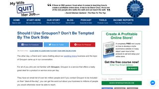 Should I Use Groupon? Don't Be Tempted By The Dark Side ...