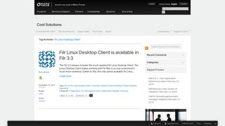 Filr Linux Desktop Client Archives | Cool Solutions - Novell