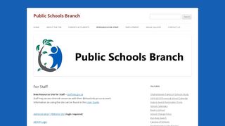 For Staff | Public Schools Branch - Prince Edward Island