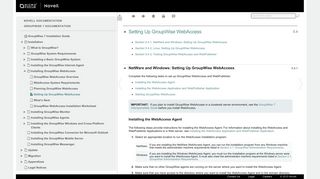 Novell Doc: GroupWise 7 Installation Guide - Setting Up GroupWise ...
