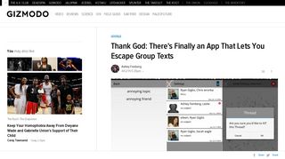 Thank God: There's Finally an App That Lets You Escape Group Texts