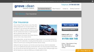 Grove & Dean Private Clients - Car Insurance