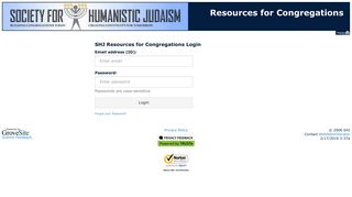 SHJ Resources for Congregations - GroveSite