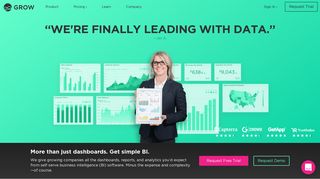 Grow.com | More than just dashboards. Get simple BI.