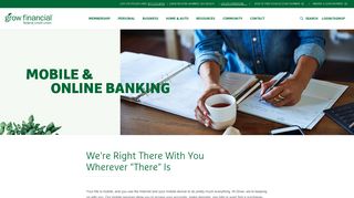 Mobile & Online Banking - Grow Financial