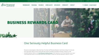 Business Rewards Card - Grow Financial