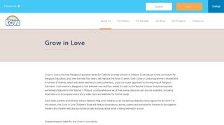 About Us - Grow in Love