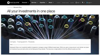 Macquarie Wrap | Investment platform | Macquarie