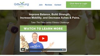 Grow Young Fitness | Exercises For Seniors