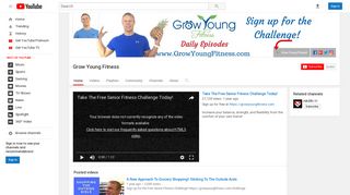 Grow Young Fitness - YouTube